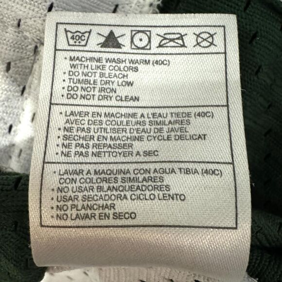 Vintage Inglewood Basketball Jersey Mens 4XL White Green Nike Paul Pierce 34 - Picture 11 of 11